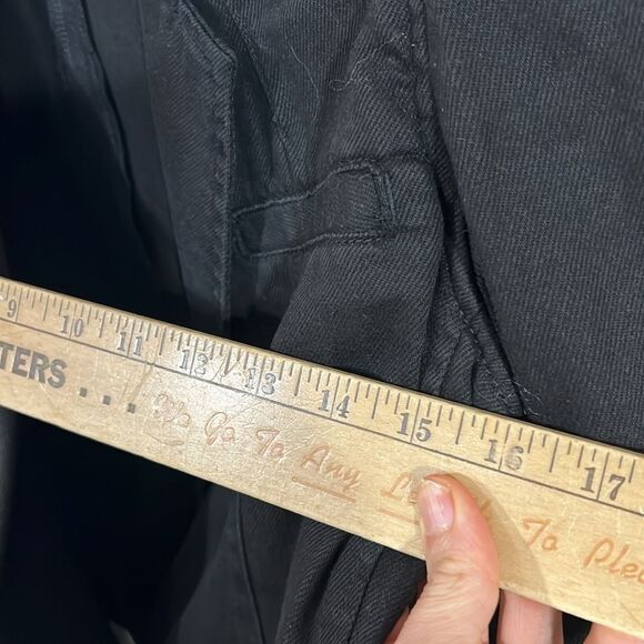 NWT BOYISH BLACK BEAUTY The Julian Denim Blazer Jean Jacket Double Breasted - Picture 5 of 5